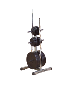 BODY-SOLID GSWT Body-Solid Standard Plate Tree & Bar Holder