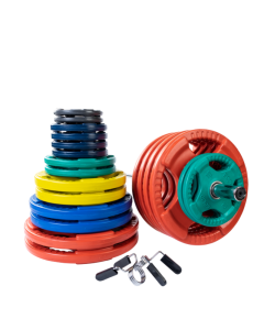 BODY-SOLID ORCS Color Rubber Grip Olympic Sets